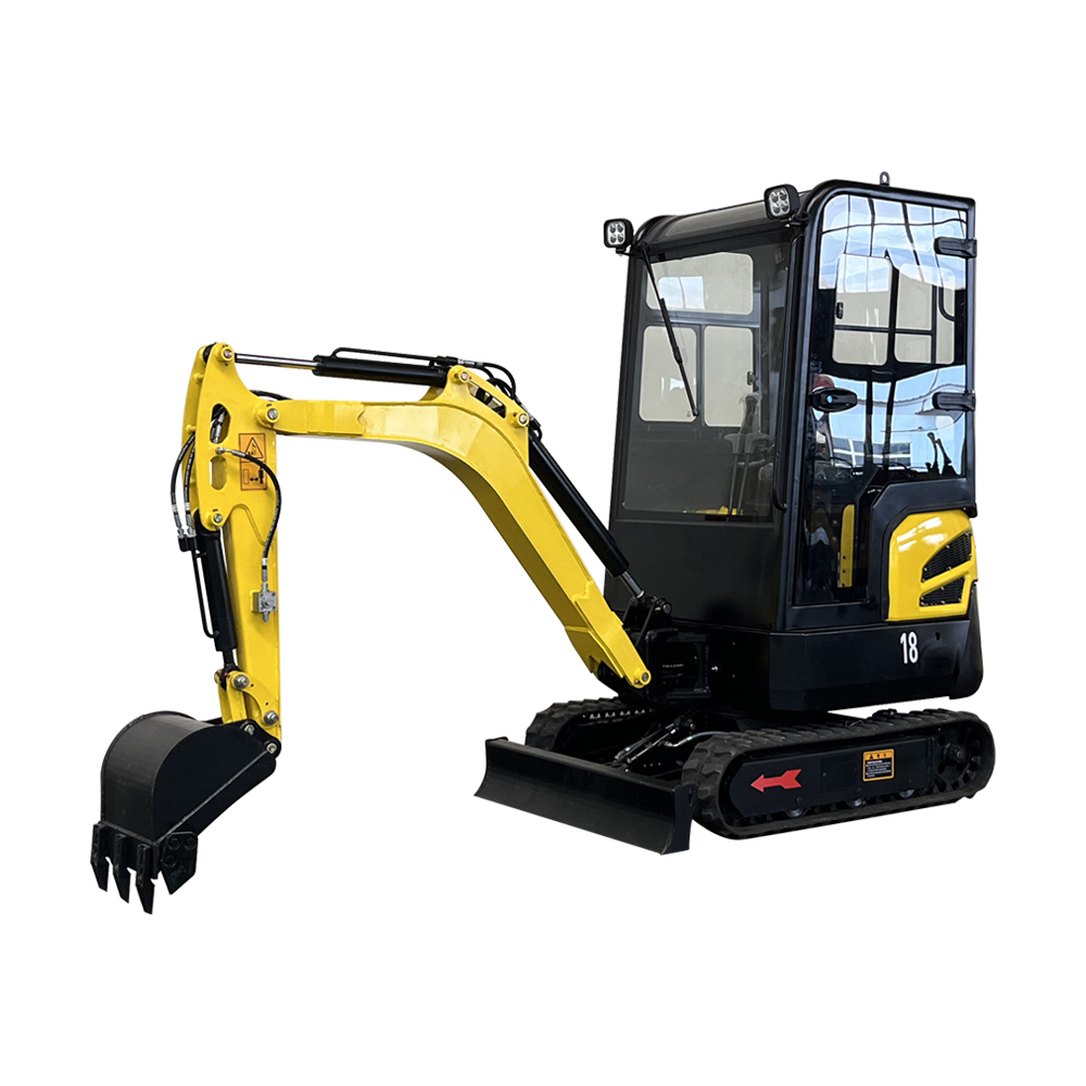 HS18 Mini Excavator Test Drive Before Delivery